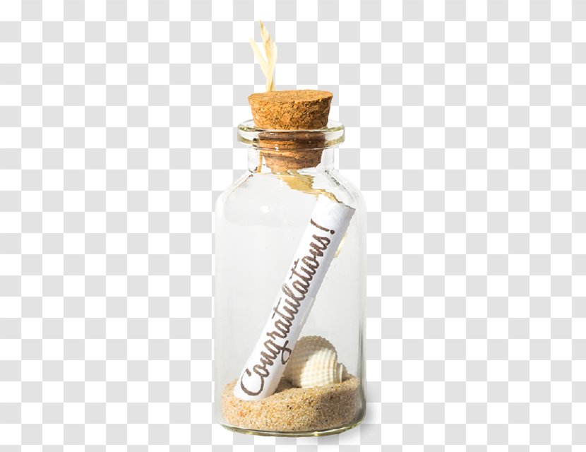 Glass Bottle Message In A - Flavor Transparent PNG