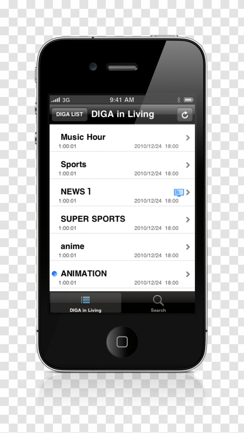 Feature Phone Smartphone DIGA Panasonic IPhone - Handheld Devices Transparent PNG