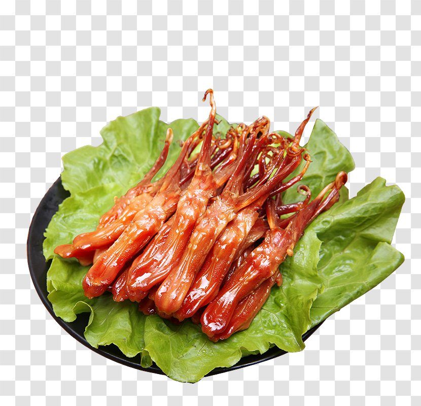 Wenzhou Duck Meat Tongue Flavor - Leaf Vegetable - Specialty Spicy Transparent PNG