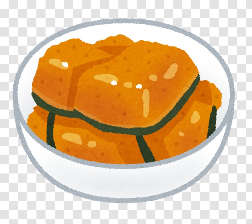 Nimono Kabocha Pumpkin Food Dish - Illustrator Transparent PNG