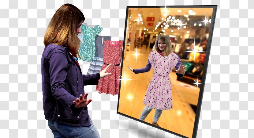 Augmented Reality Retail Virtual Dressing Room Virtuality - Changing - Fitting Transparent PNG