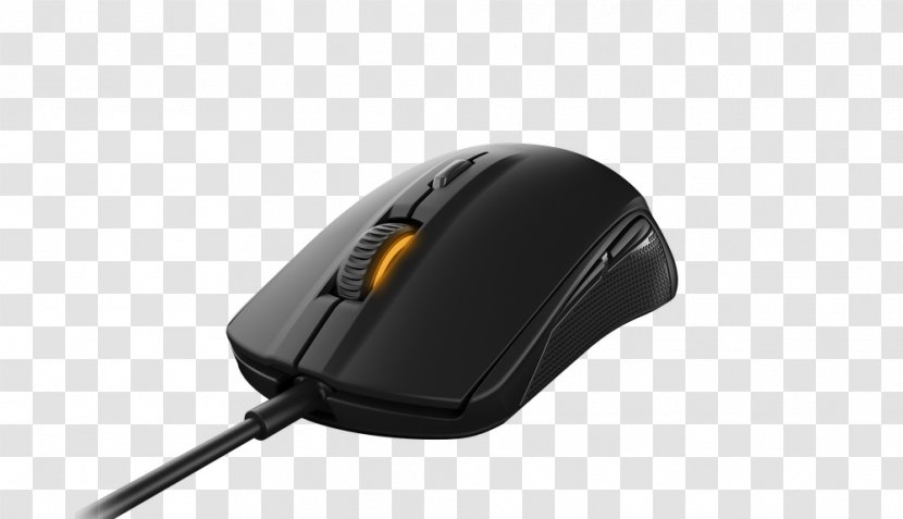 Computer Mouse Black SteelSeries Video Game Electronic Sports - Device - 100 Transparent PNG