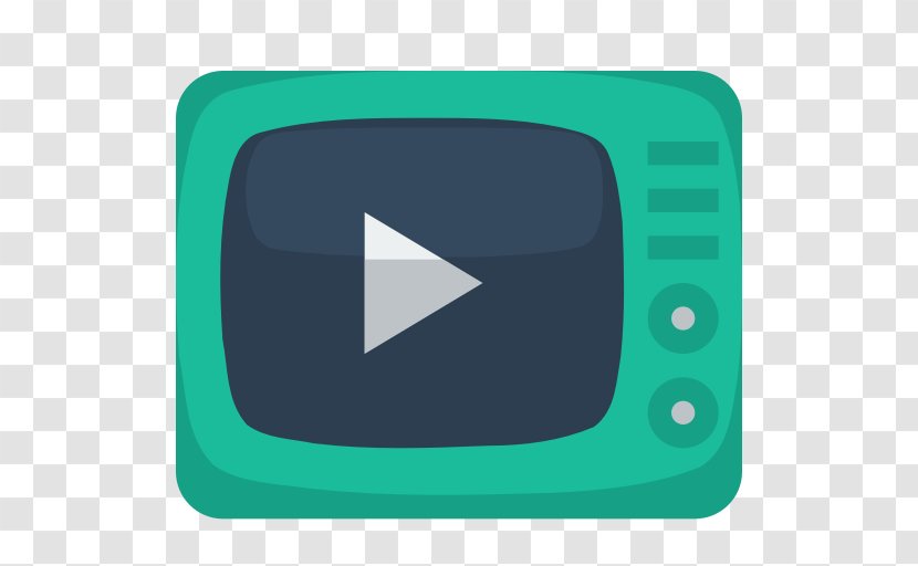 Television Icon Design - Green - Tv Transparent PNG