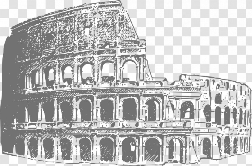 Colosseum Roman Forum Image Clip Art - Amphitheater Transparent PNG