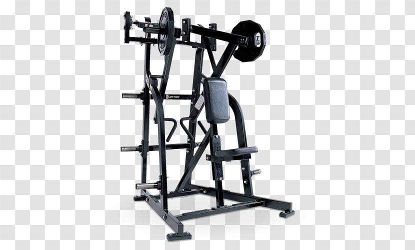 Row Strength Training Fitness Centre Exercise Equipment - Weights - Bent Frame Transparent PNG