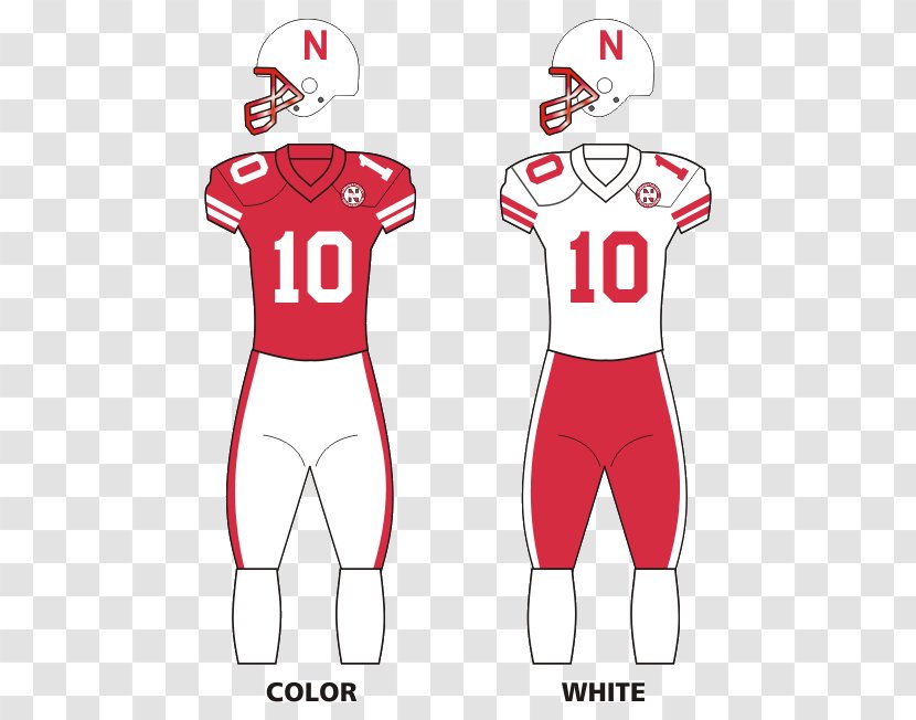 Jersey Nebraska Cornhuskers Football University Of Nebraska–Lincoln 1995 Orange Bowl NCAA Division I Subdivision - Heart - American Transparent PNG