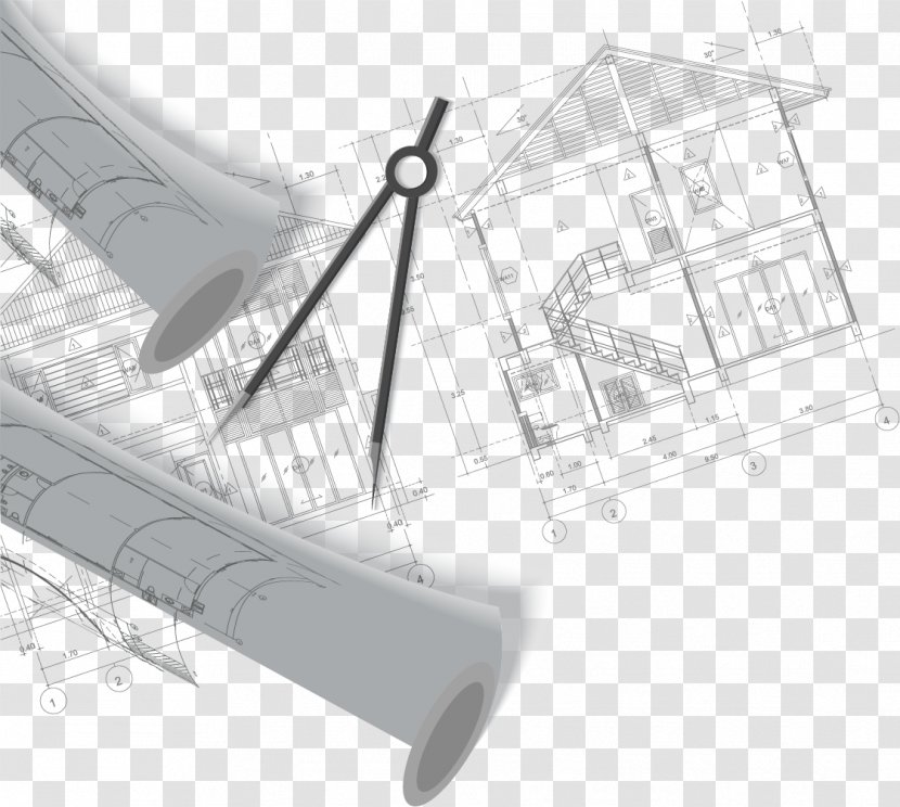 Architecture Architectural Engineering - Pattern - Construction Engineer Desk Transparent PNG
