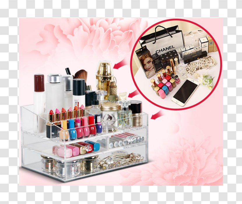 Cosmetics Plastic Clear Box Poly - Sweet Shops Display Rack Transparent PNG