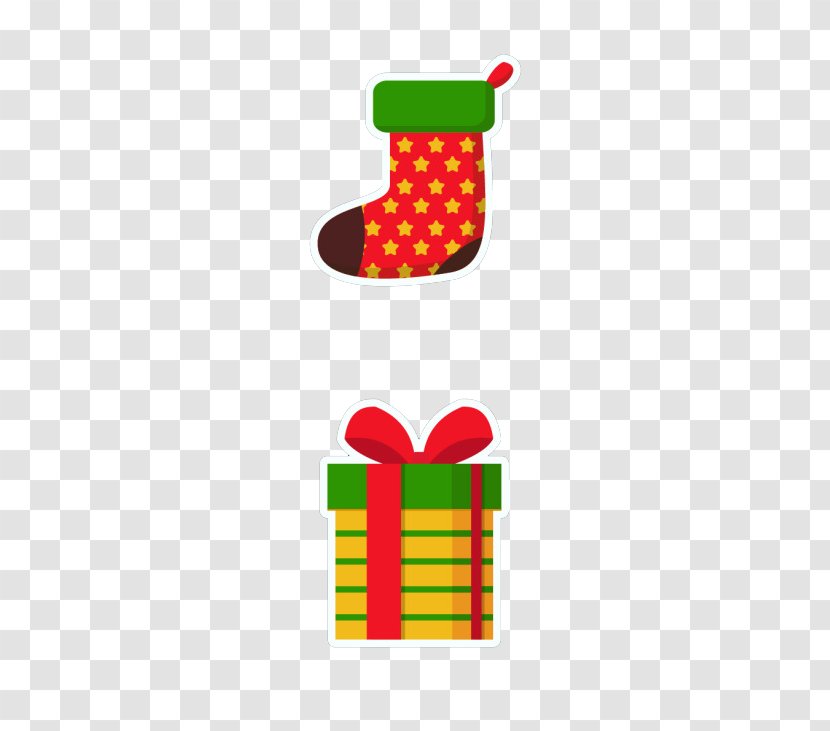 Christmas Gift Stocking - Socks Packs Transparent PNG