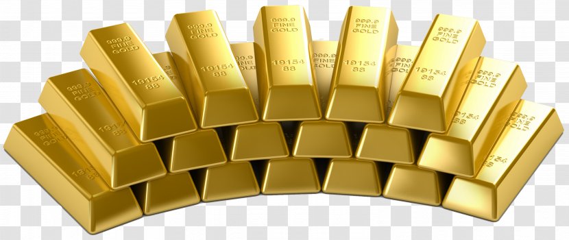 Gold Bar Bullion Mining Metal - Precious Transparent PNG