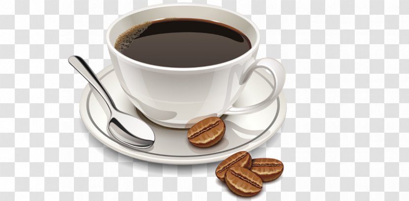 Coffee Caffè Americano Cafe Espresso Ristretto - Cup Transparent PNG