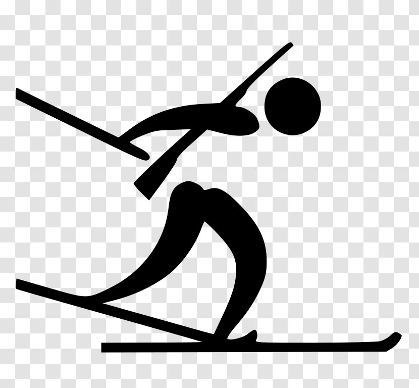 2018 Winter Olympics Biathlon At The Olympic Games Alpensia Cross-Country And Centre Resort - Pictogram Transparent PNG