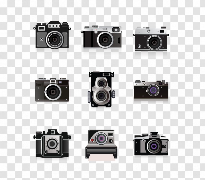 Camera Adobe Illustrator - Cameras Optics - Vector Collection Transparent PNG