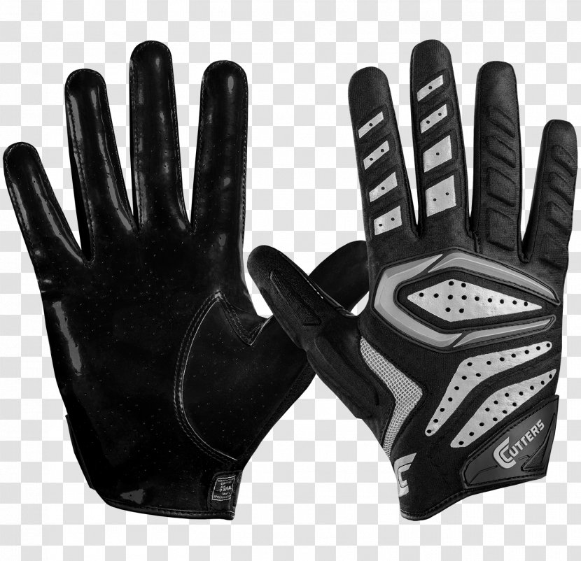 Cutters Adult Gamer 2.0 Padded Receiver Gloves American Football Protective Gear Clothing Rev Pro - 20 Transparent PNG