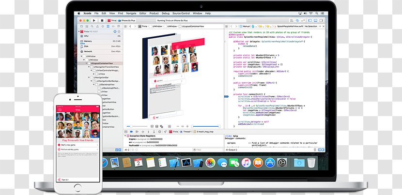 Computer Program Xcode Apple Developer Integrated Development Environment - Organization Transparent PNG