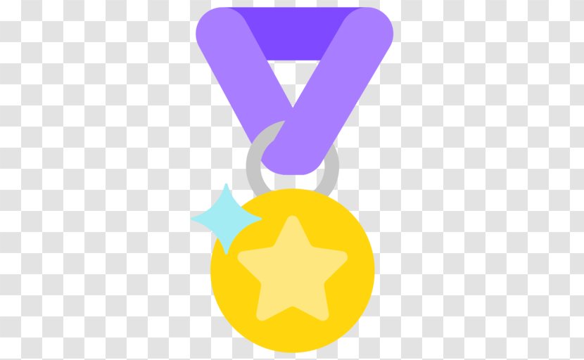 Emoji Gold Medal Prize Sport - Brand Transparent PNG