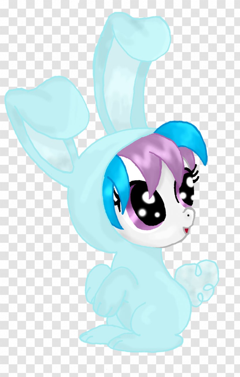 Rabbit Hare Easter Bunny Mammal Canidae - Flower - Pony Transparent PNG
