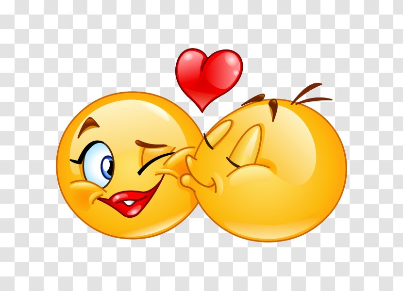 Smiley Emoticon Kiss Emoji Clip Art - Happiness - Transparent Background Transparent PNG