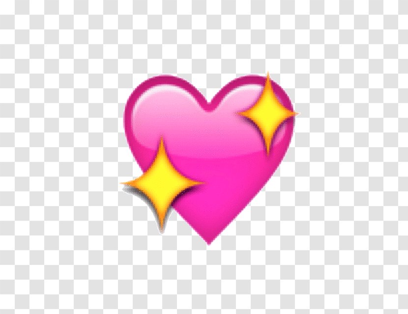 Heart Sticker Emoji Symbol - Magenta Transparent PNG