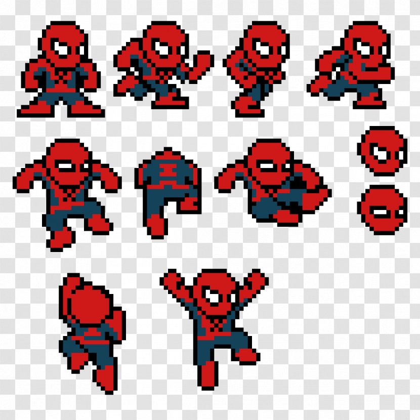 Spider-Man Sprite Computer Graphics Clip Art - Technology - Debris Transparent PNG