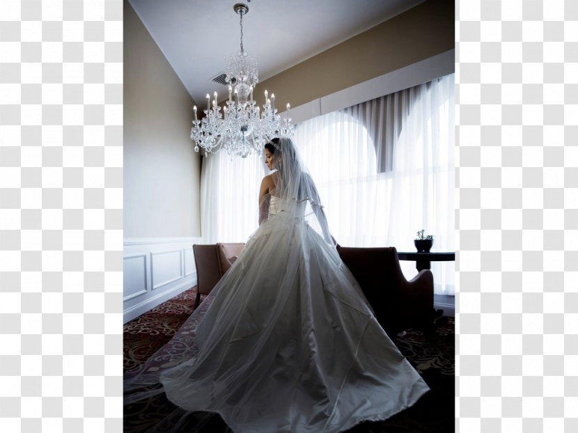 Wedding Dress Bride Satin Gown - Veil Transparent PNG