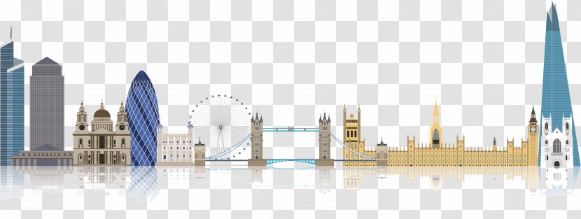 St Pauls Cathedral Skyline Illustration - London Transparent Image Transparent PNG