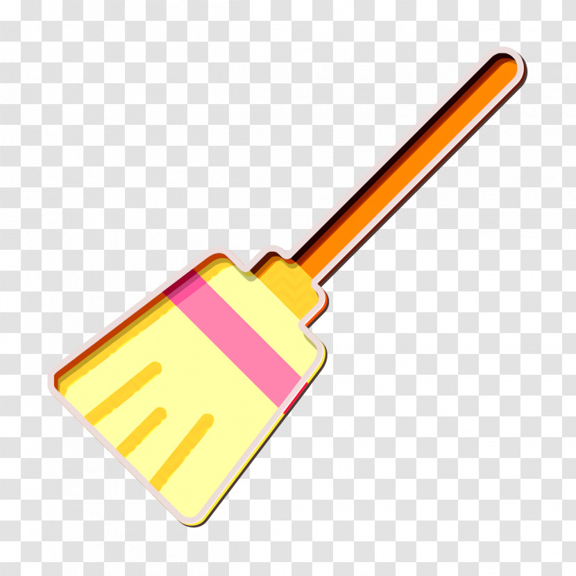 Broom Icon Gardening Icon Clean Icon Transparent PNG
