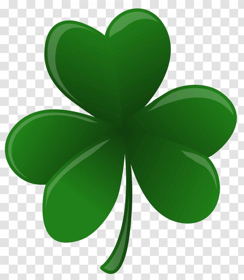 National ShamrockFest Saint Patrick's Day Drawing Four-leaf Clover - Green - Happy St Patricks Transparent PNG