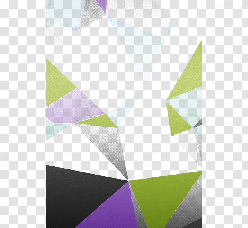 Graphic Design Triangle Pattern - Computer - Diamond Transparent PNG