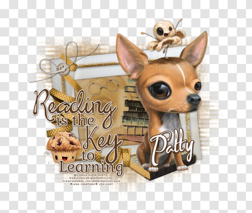 Chihuahua Puppy Love Dog Breed Toy - Reading Room Transparent PNG