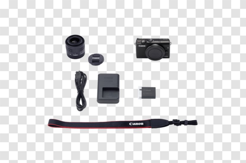 Canon EOS M100 M6 Mirrorless Interchangeable-lens Camera - Cameras Optics Transparent PNG