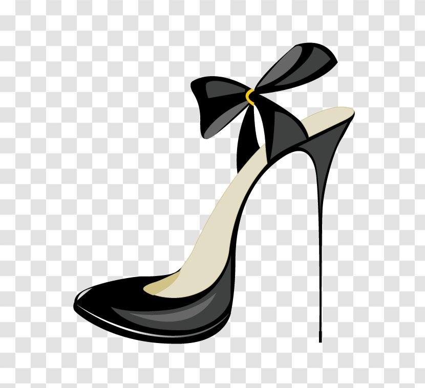 High-heeled Footwear Stiletto Heel Shoe Drawing Stock Photography - Court - Corset Transparent PNG