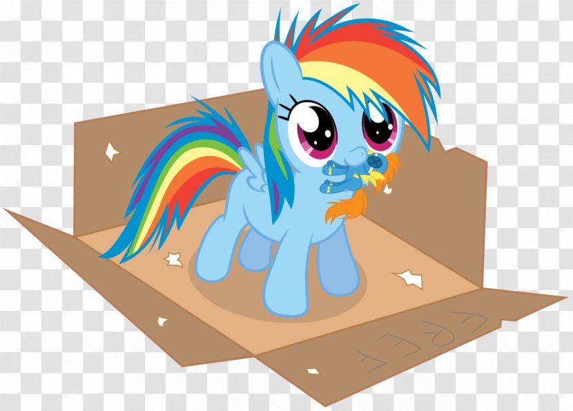 Rainbow Dash My Little Pony Rarity Spike - Art Transparent PNG