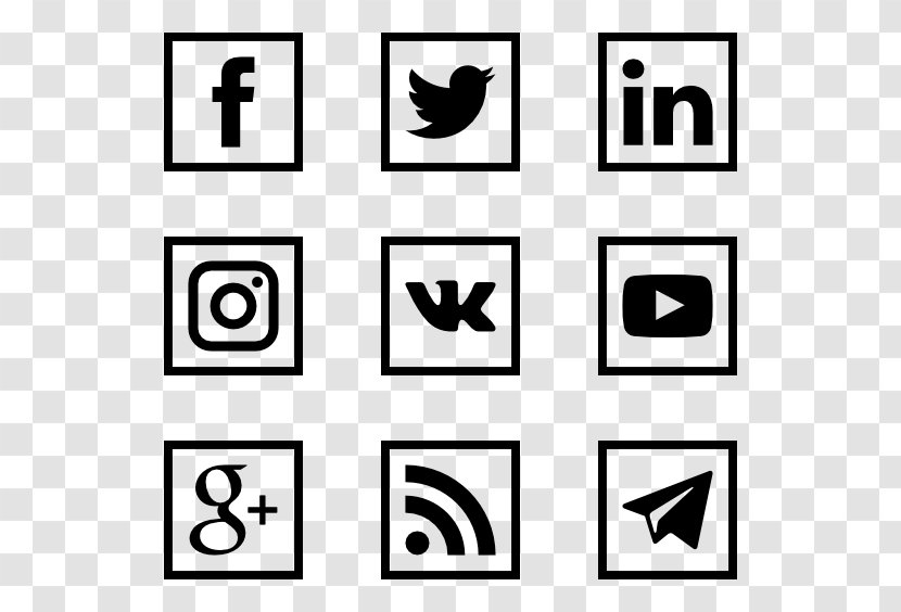 Social Media Logo Networking Service - Number Transparent PNG