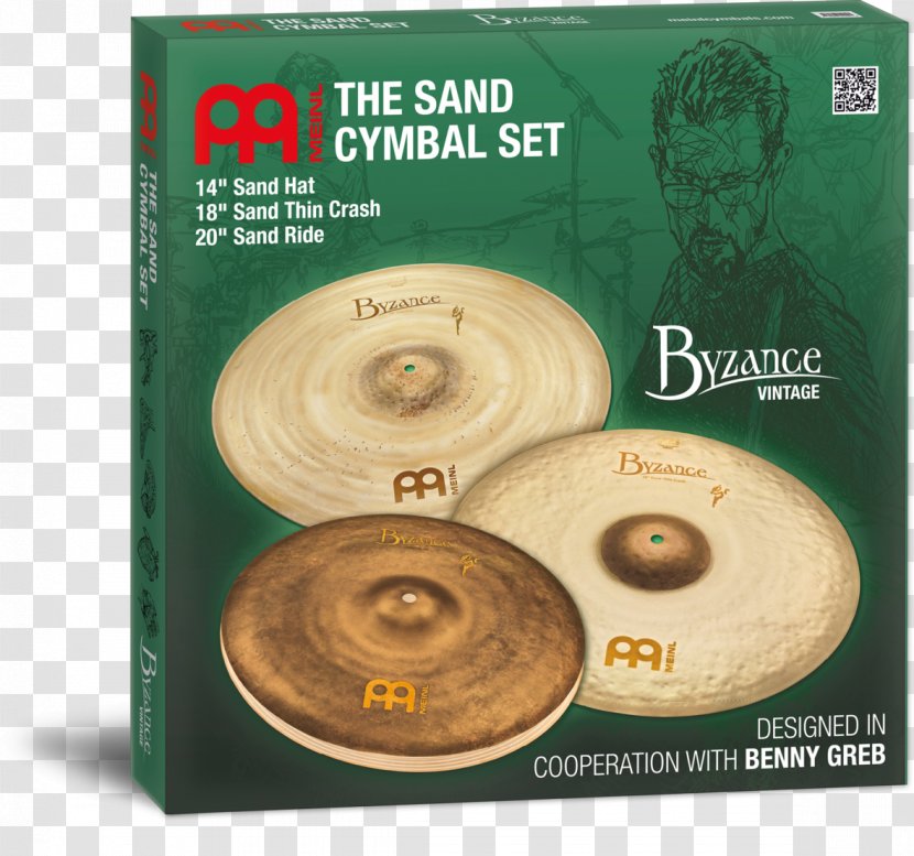 Meinl Percussion Cymbal Pack Ride Drums - Cartoon Transparent PNG