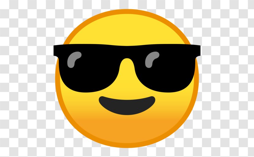 Google I/O Emoji Android Oreo - Sunglasses Transparent PNG