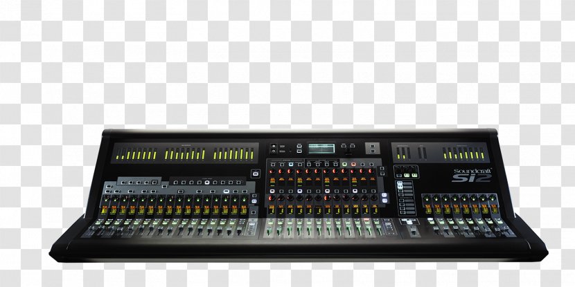 Soundcraft Audio Mixers Digital Mixing Console - Sound Mixer Transparent PNG