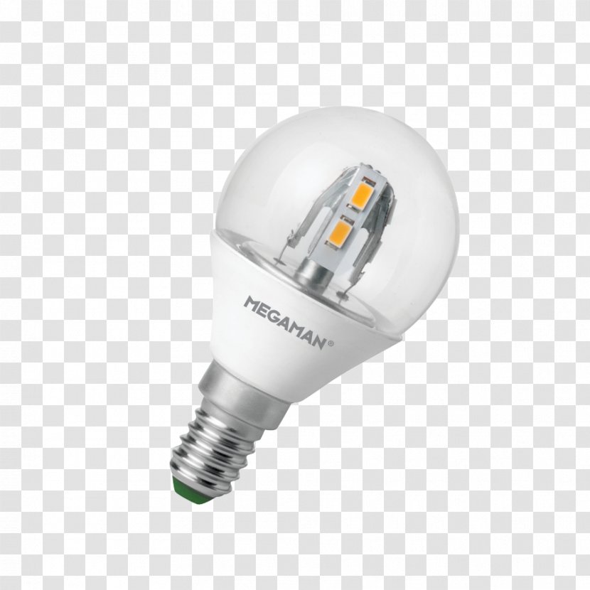 Megaman Edison Screw LED Lamp Incandescent Light Bulb Lighting - Watt - Energy Saving Transparent PNG