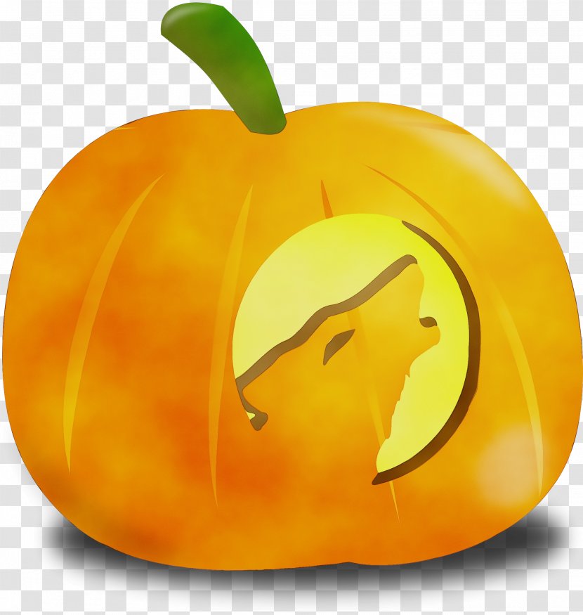 Halloween Orange Background - Cucurbita Maxima - Food Smile Transparent PNG