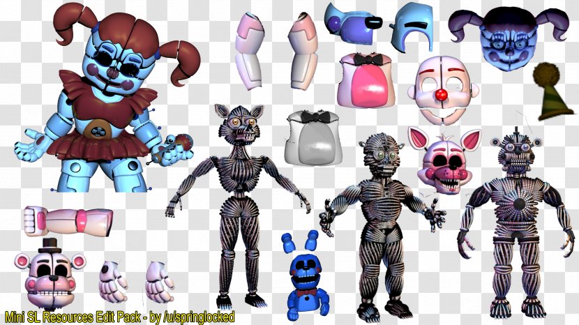 Action & Toy Figures Five Nights At Freddy's Animatronics Robot Figurine - Mini Cooper - Reddit Transparent PNG