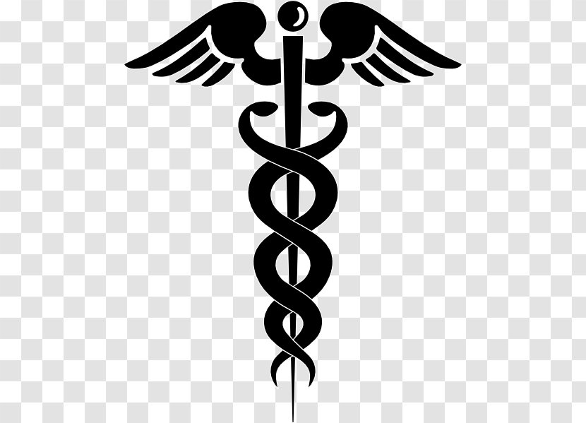 Caduceus As A Symbol Of Medicine Staff Hermes Clip Art - Number - Pictures Medical Symbols Transparent PNG
