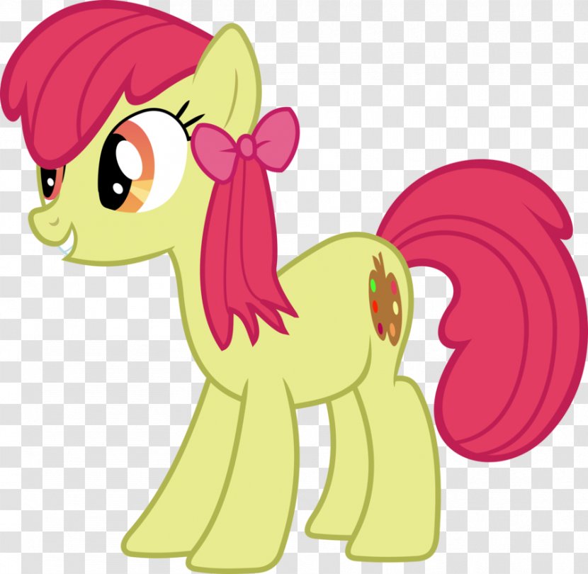 Apple Bloom My Little Pony Applejack Spike - Vertebrate - Sweety Diapers Transparent PNG