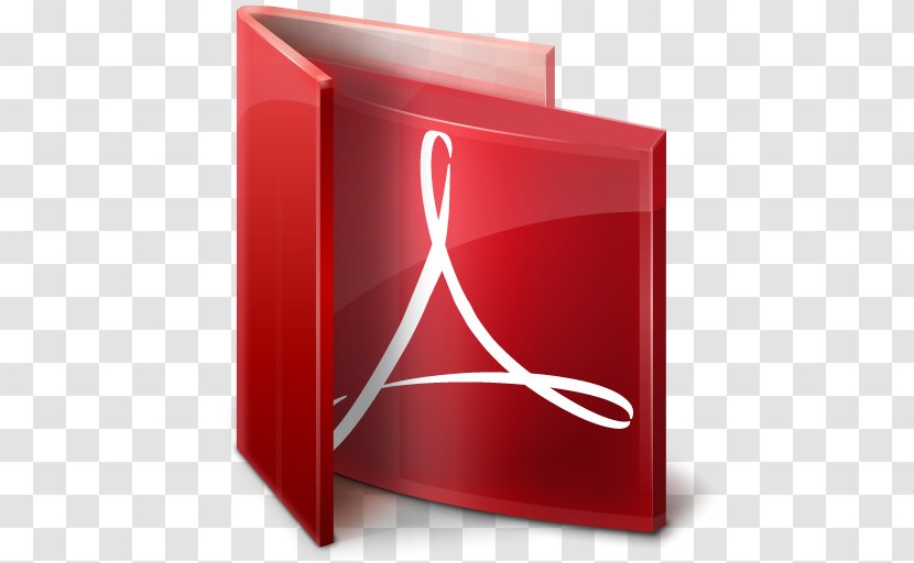 Adobe Acrobat Reader Portable Document Format Computer Software Systems - Tiff - Red Pdf Logo Transparent PNG