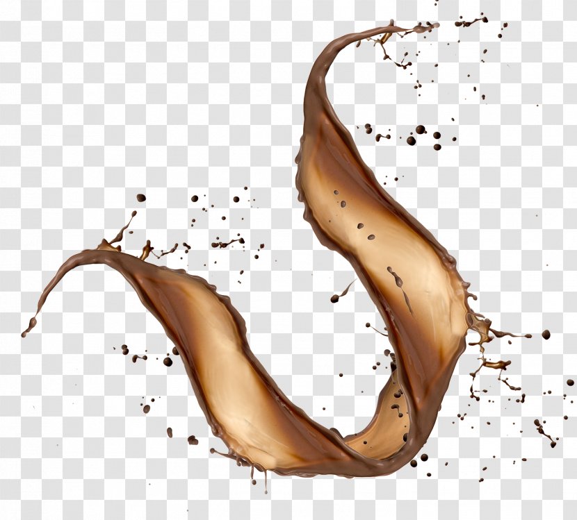 Coffee Milk Cafe French Press Bean - Splashes Of Transparent PNG