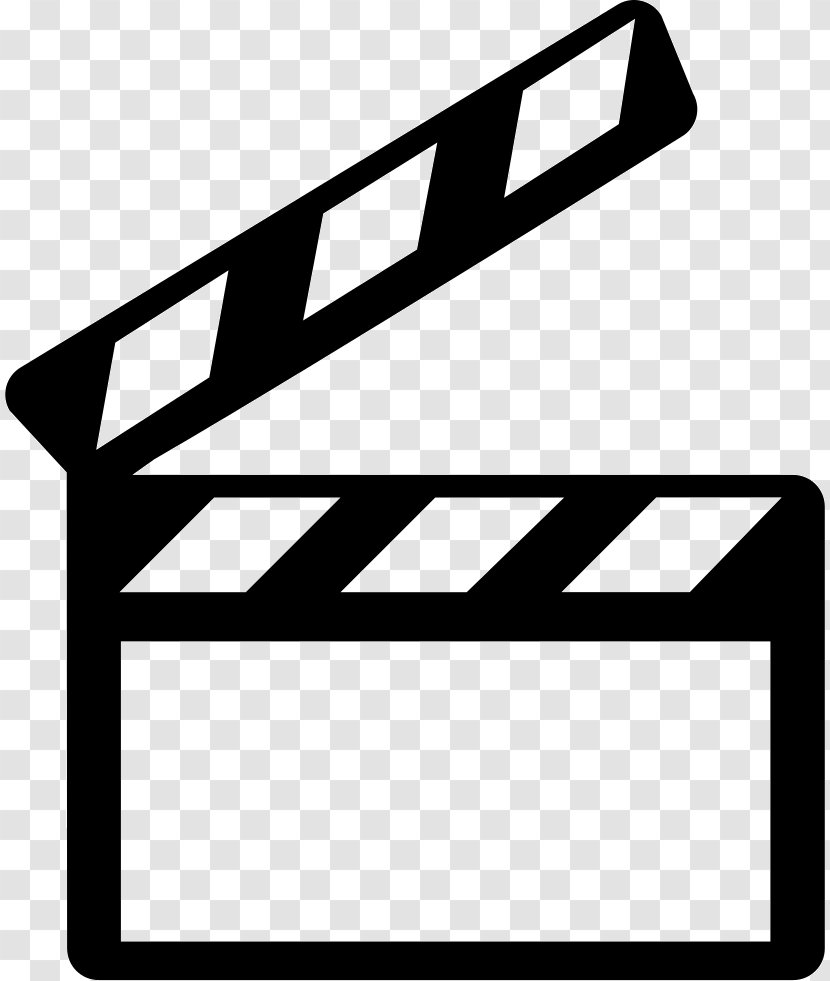 Clapperboard Cinema Film - Silhouette - Symbol Transparent PNG