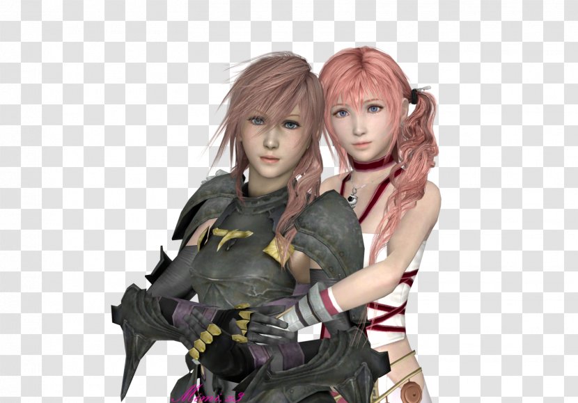 Lightning Serah Farron Digital Art Character - Wikia Transparent PNG