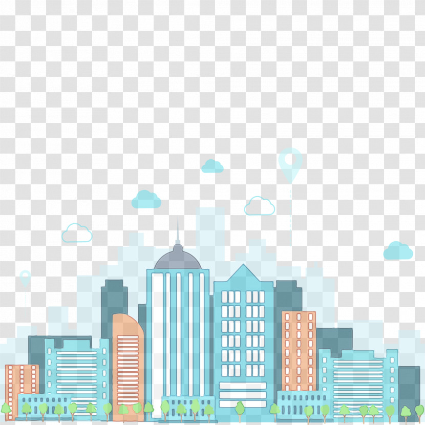 Metropolitan Area City Cityscape Skyscraper Daytime Transparent PNG