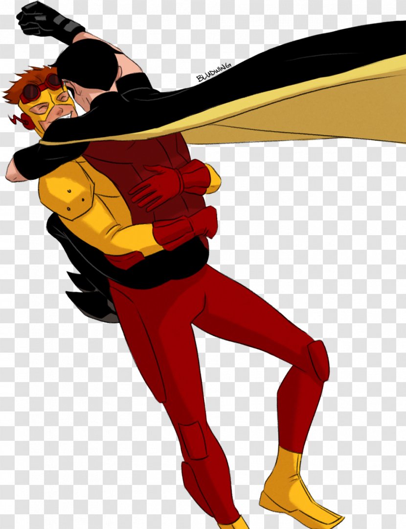 Superboy Robin Fan Art - Reddit - Human Torch Transparent PNG