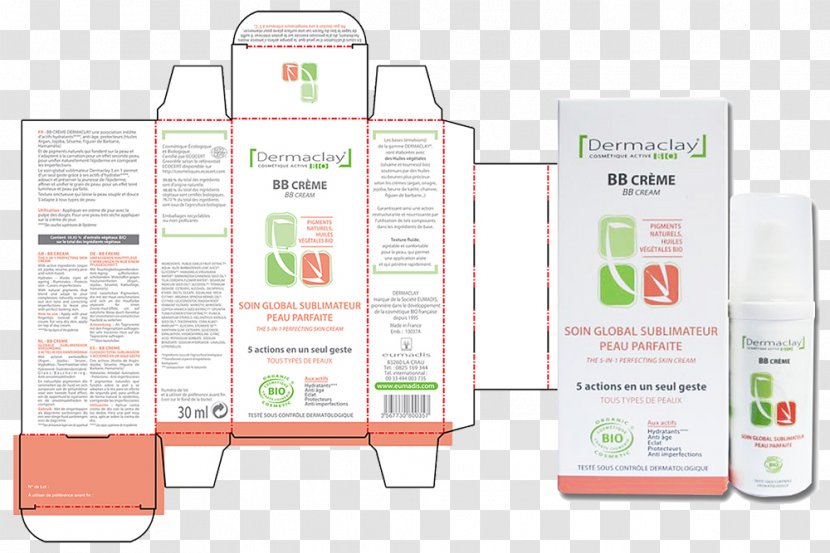 Skin Care BB Cream - Packaging Design Transparent PNG