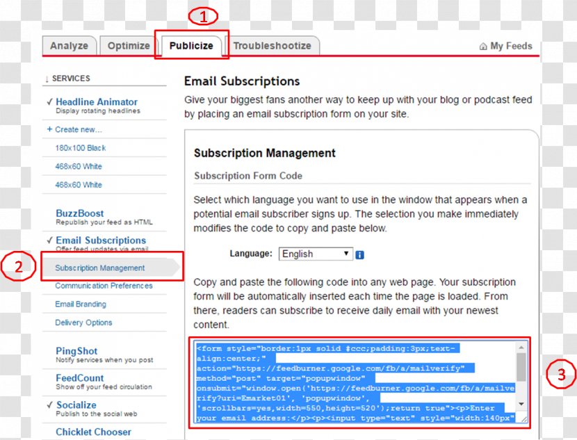 Web Page FeedBurner Blog Gratis Pop-up Ad - Text - Ephedia Partie 2 Transparent PNG